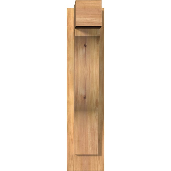 Funston Block Smooth Outlooker, Western Red Cedar, 5 1/2W X 12D X 24H